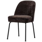 Vogue Eetkamerstoel 3 D Chenille Donkerbruin