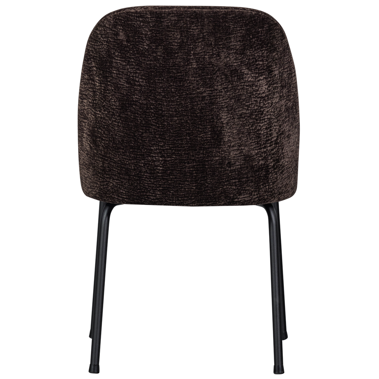 Vogue Eetkamerstoel 3 D Chenille Donkerbruin