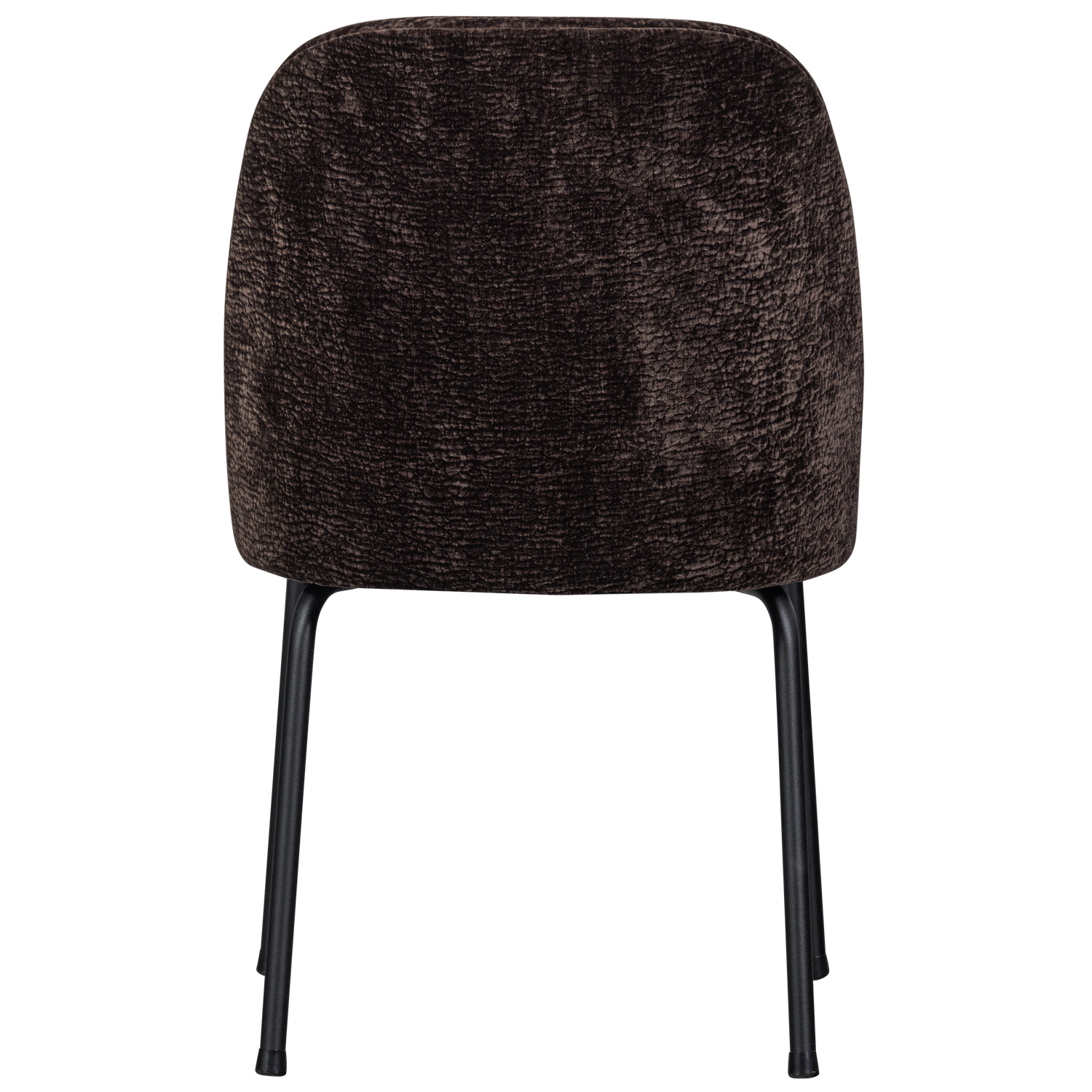 Vogue Eetkamerstoel 3 D Chenille Donkerbruin