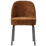 Vogue Eetkamerstoel 3 D Chenille Middenbruin