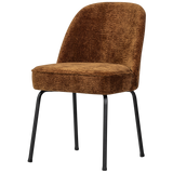 Vogue Eetkamerstoel 3 D Chenille Middenbruin