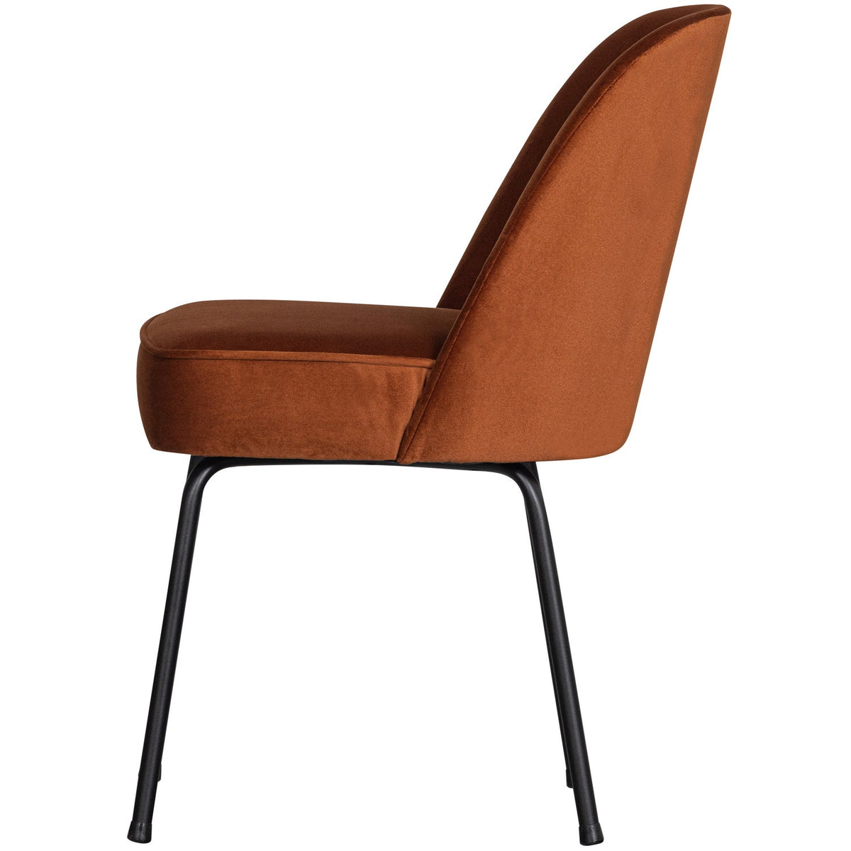 Vogue Eetkamerstoel Velvet Roest