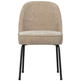 Vogue Eetkamerstoel 3 D Chenille Zand