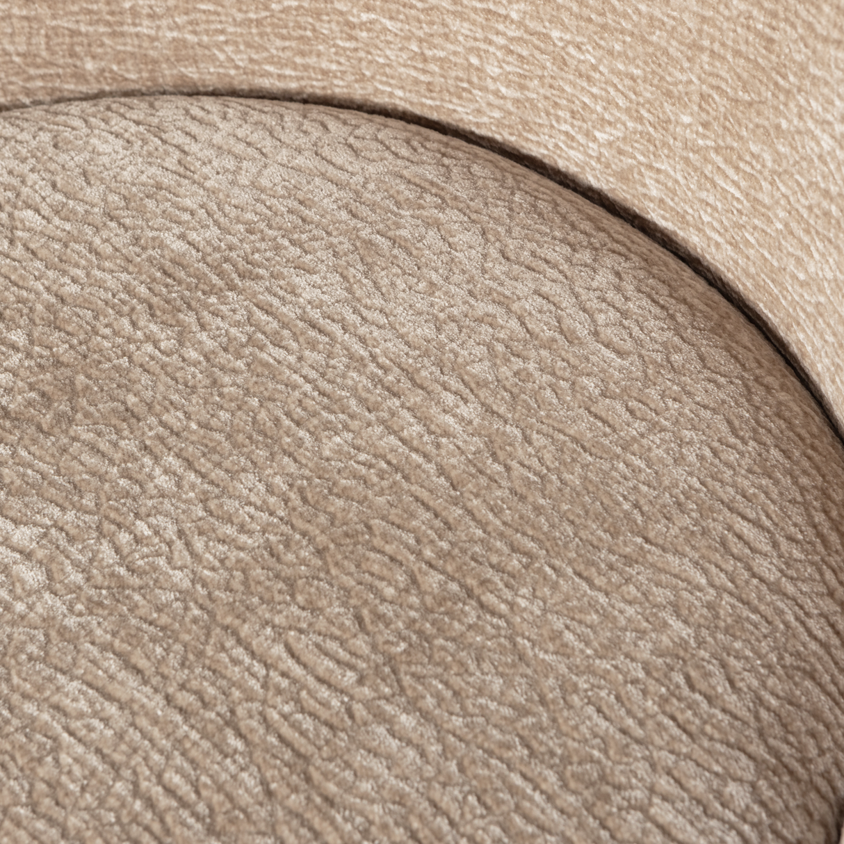 Vogue Eetkamerstoel 3 D Chenille Zand