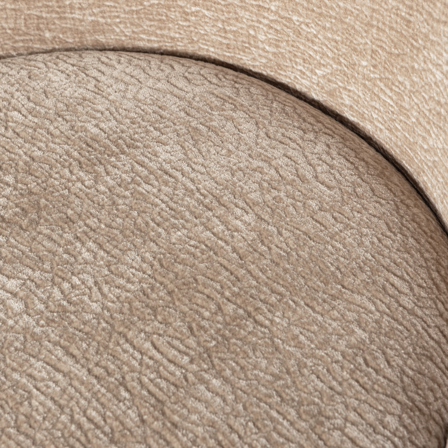 Vogue Eetkamerstoel 3 D Chenille Zand