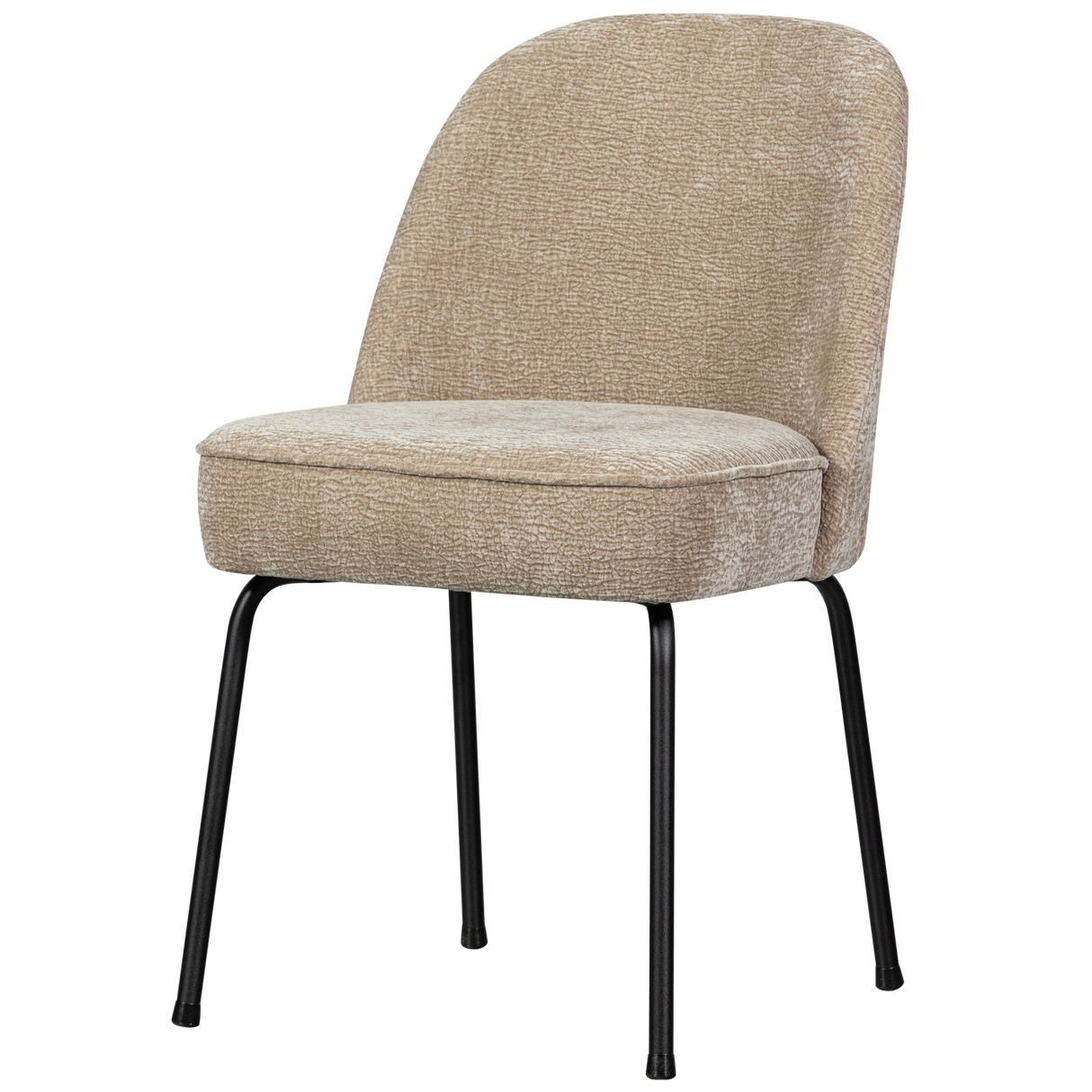 Vogue Eetkamerstoel 3 D Chenille Zand
