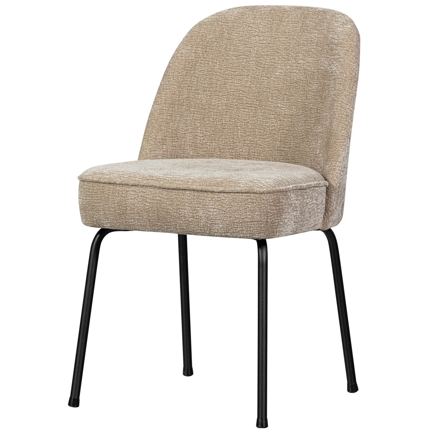 Vogue Eetkamerstoel 3 D Chenille Zand