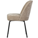 Vogue Eetkamerstoel 3 D Chenille Zand
