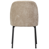 Vogue Eetkamerstoel 3 D Chenille Zand