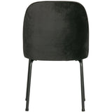 Vogue Eetkamerstoel Velvet Zwart