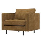 Rodeo Classic Fauteuil Ribstof Honinggeel