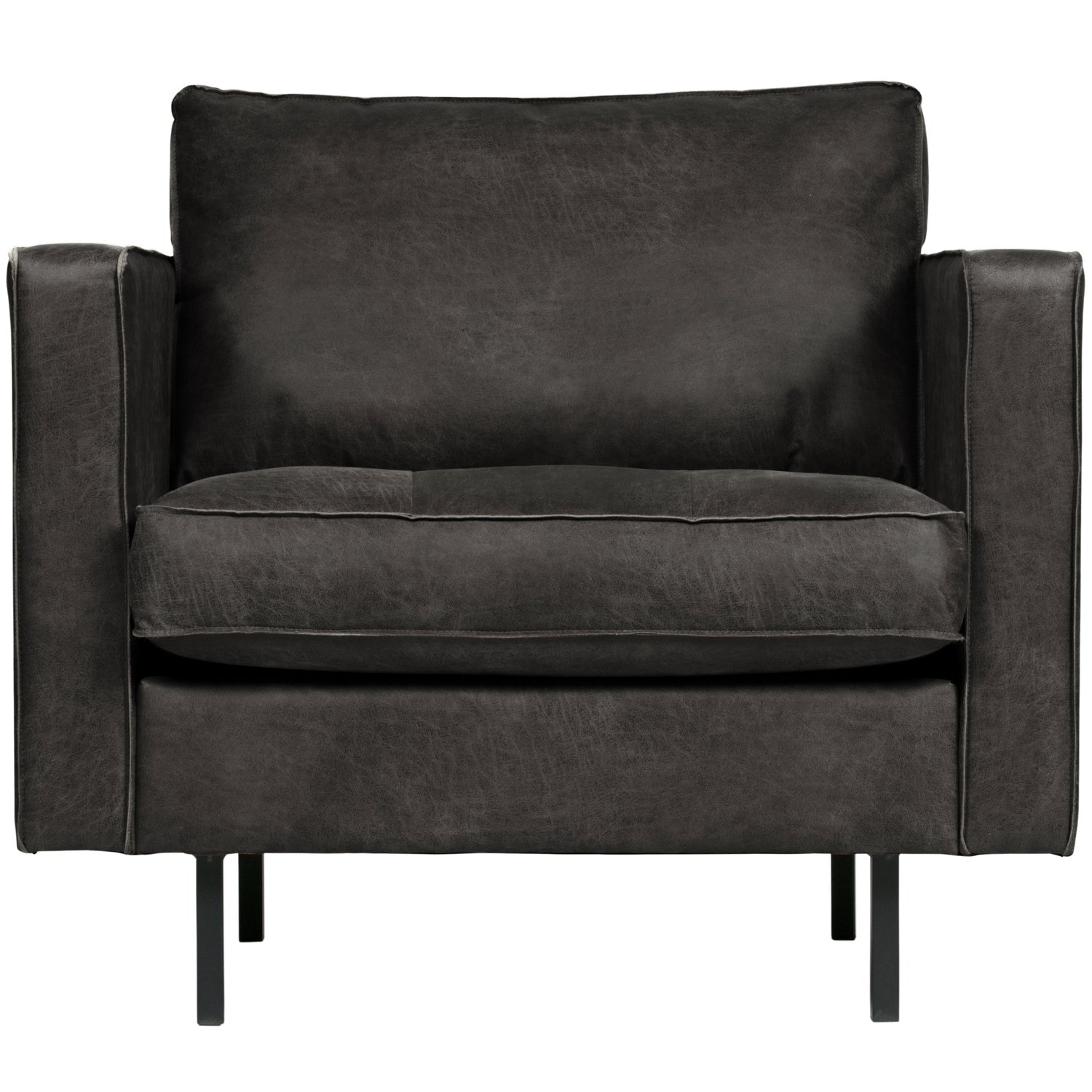Rodeo Classic Fauteuil Ecoleer Zwart