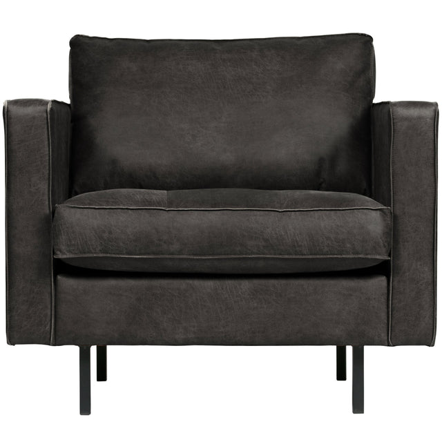 Rodeo Classic Fauteuil Ecoleer Zwart