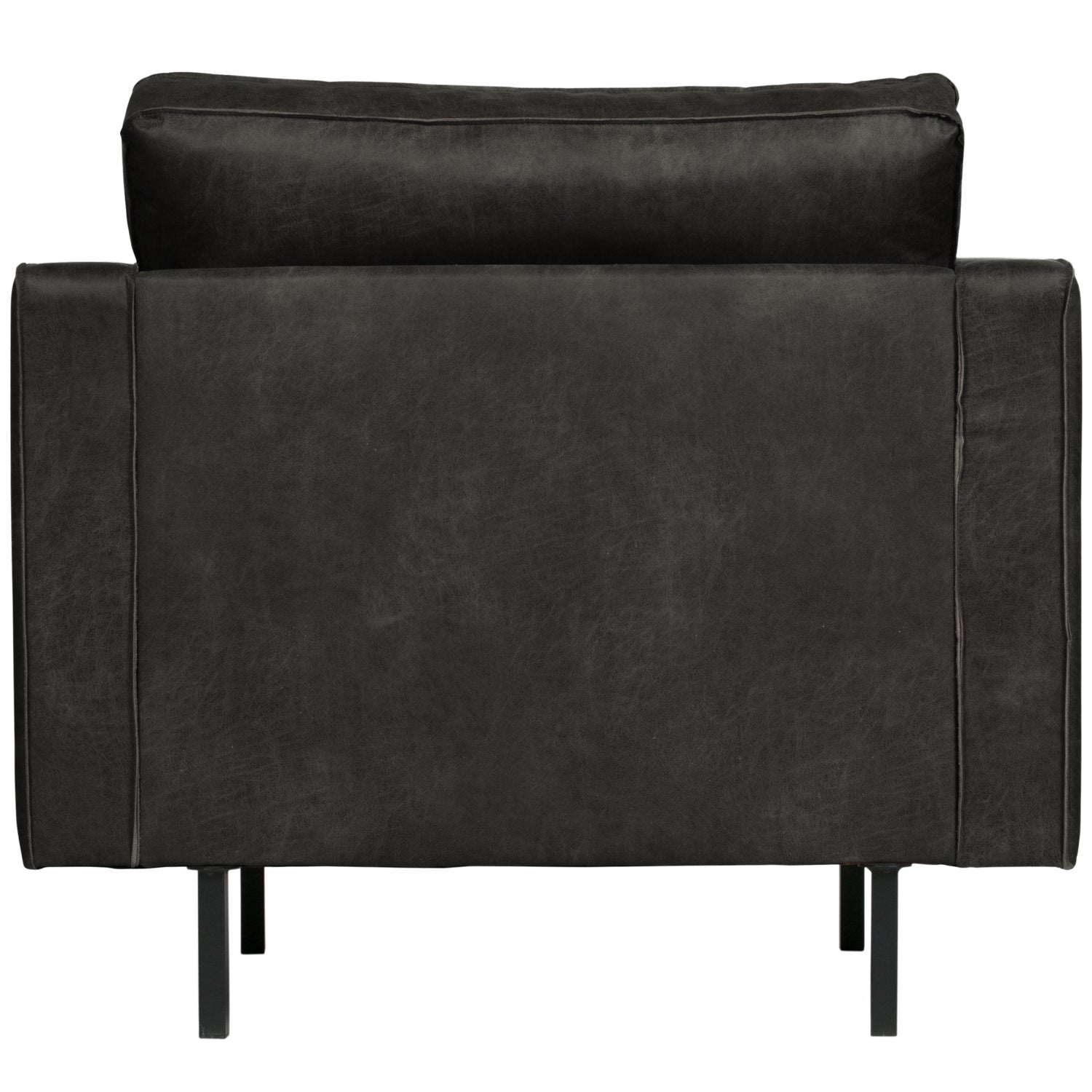 Rodeo Classic Fauteuil Ecoleer Zwart