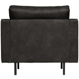 Rodeo Classic Fauteuil Ecoleer Zwart