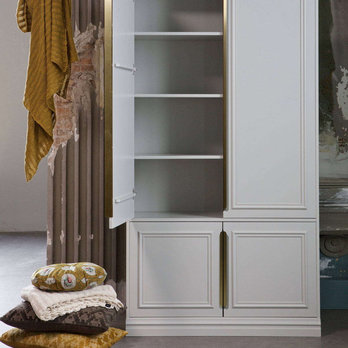 Legplanken Set T.B.V. Organize Kast 62 Cm Grenen Mist [Fsc]