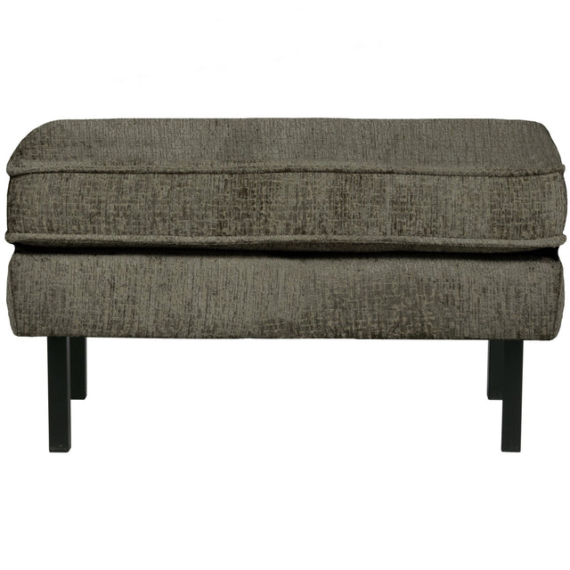 Rodeo Hocker Op Poten Structure Velvet Frost
