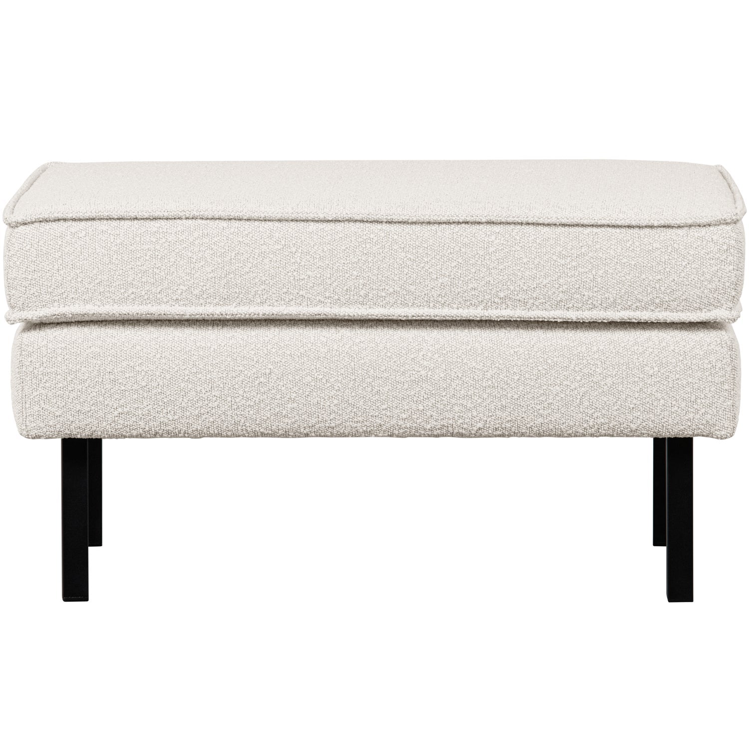 Rodeo Hocker Op Poten Boucle Naturel