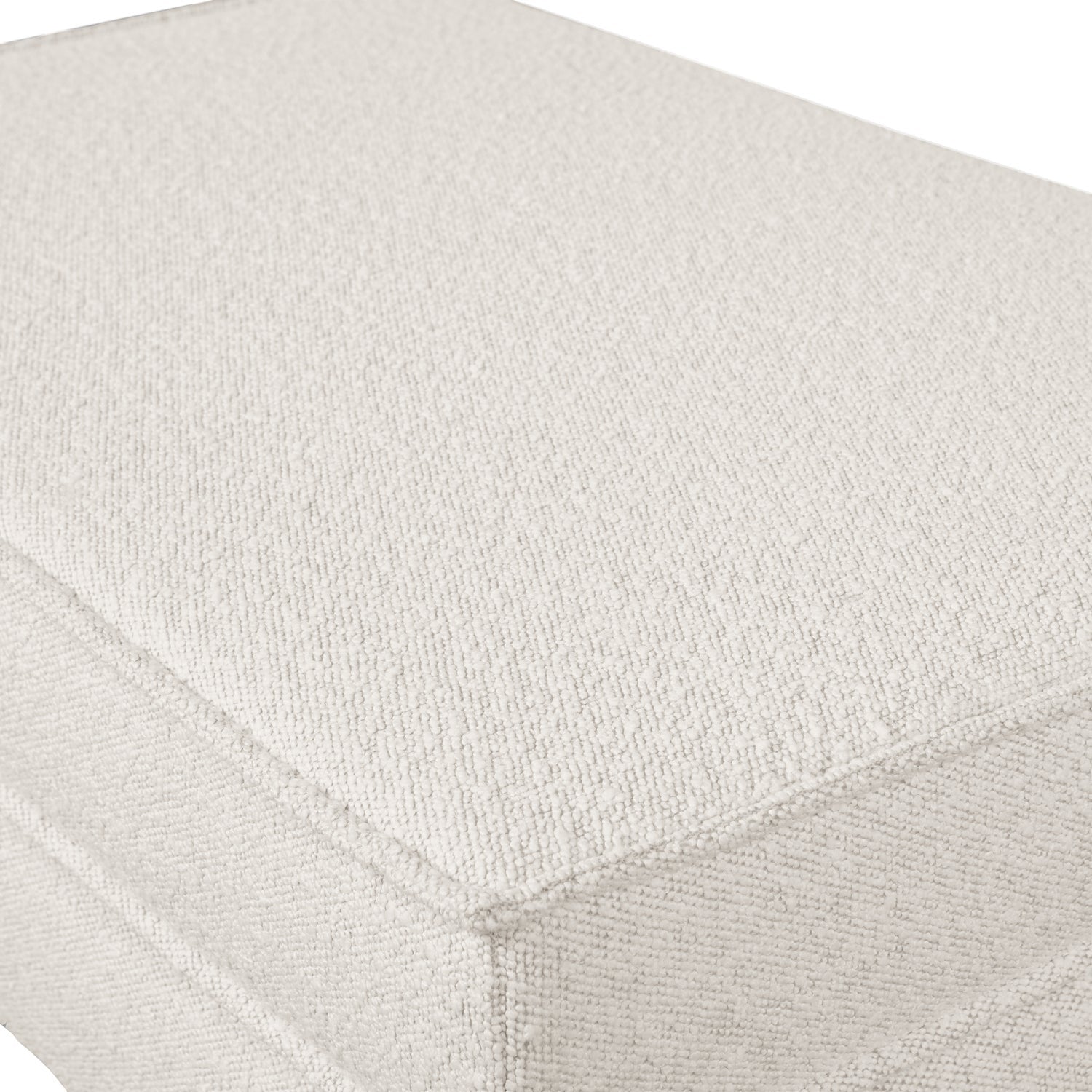 Rodeo Hocker Op Poten Boucle Naturel