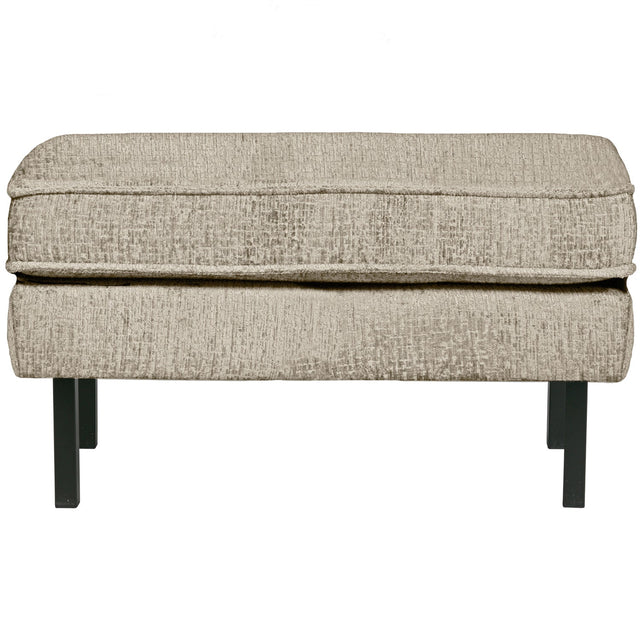 Rodeo Hocker Op Poten Structure Velvet Wheatfield
