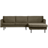 Rodeo Chaise Longue Bank Rechts Structure Velvet Bonsai