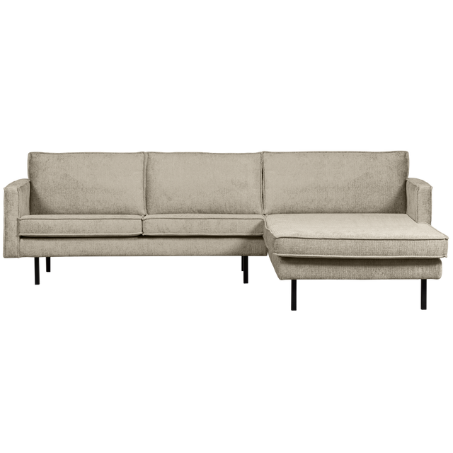 Rodeo Chaise Longue Bank Rechts Structure Velvet Wheatfield