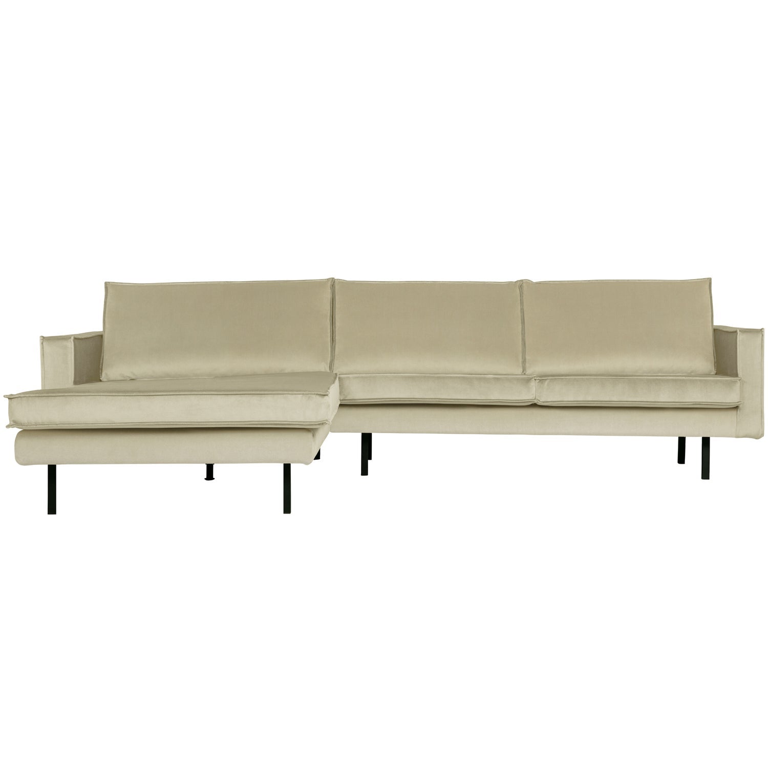 Rodeo Chaise Longue Bank Links Velvet Pistache