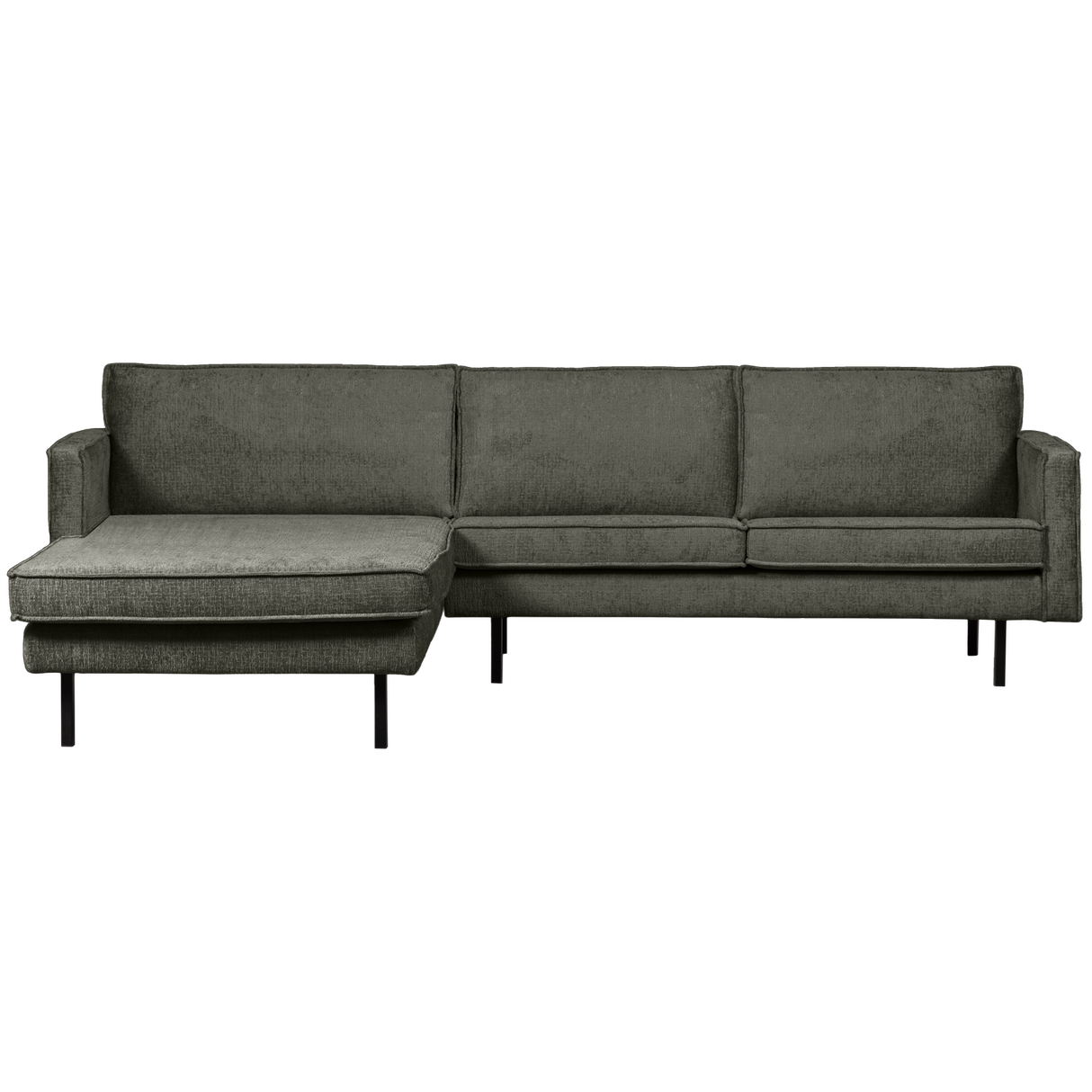 Rodeo Chaise Longue Bank Links Structure Velvet Frost