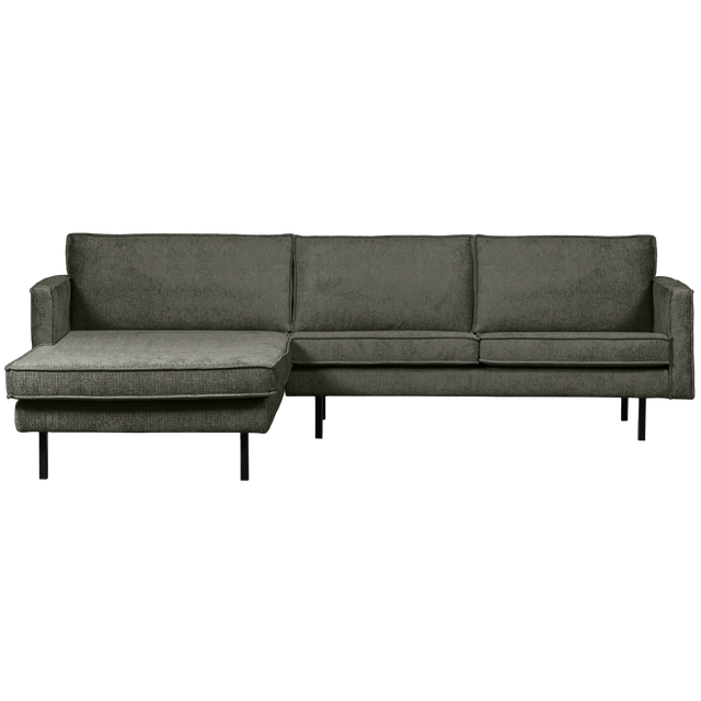 Rodeo Chaise Longue Bank Links Structure Velvet Frost