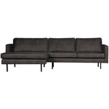 Rodeo Chaise Longue Bank Links Ecoleer Zwart