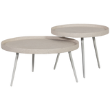 Bounds Bijzettafel L Hout/Metaal Naturel 44 Xo58 Cm