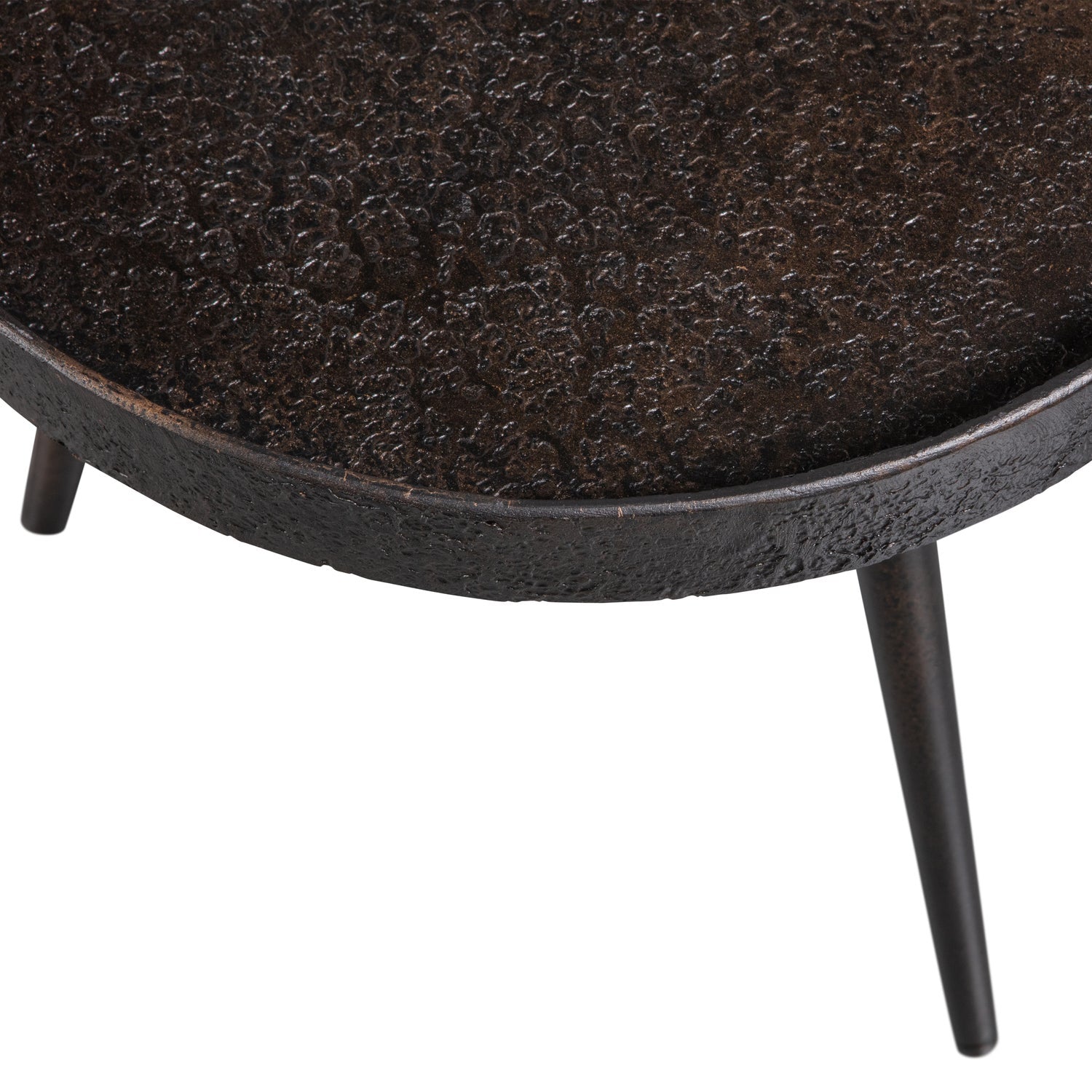Bounds Bijzettafel M Hout/Metaal Antique Goud 41 Xo41 Cm
