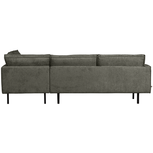 Rodeo Hoekbank Rechts Structure Velvet Frost