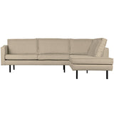 Rodeo Hoekbank Rechts Boucle Beige