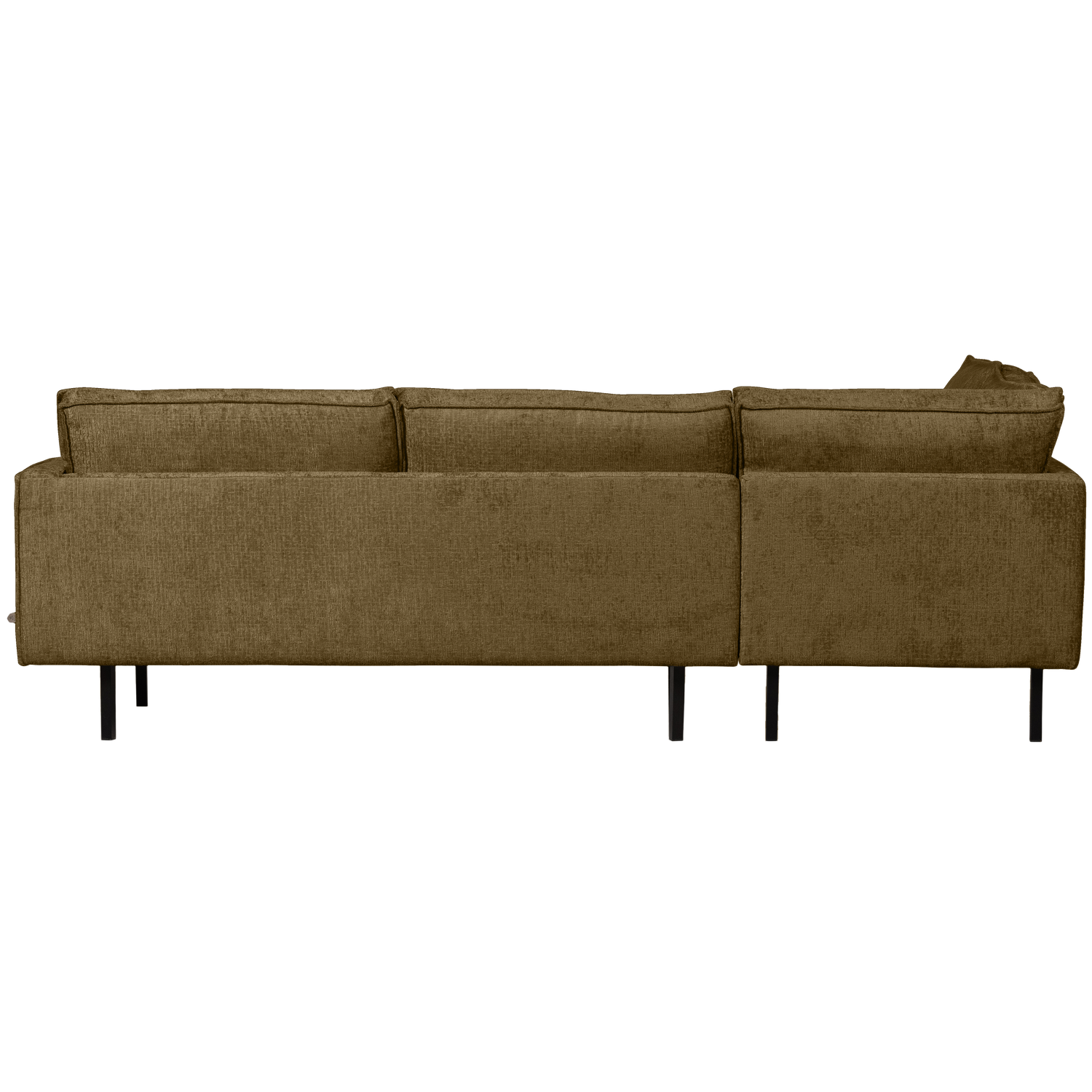 Rodeo Hoekbank Links Structure Velvet Brass