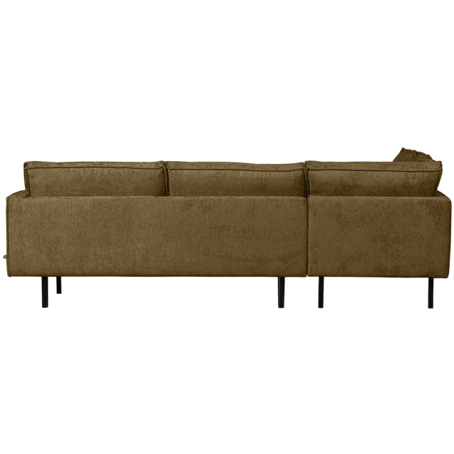Rodeo Hoekbank Links Structure Velvet Brass
