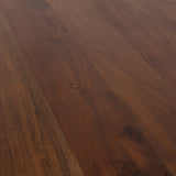 Roundly Eettafel/Bureau Mango Hout Walnoot 200 X100