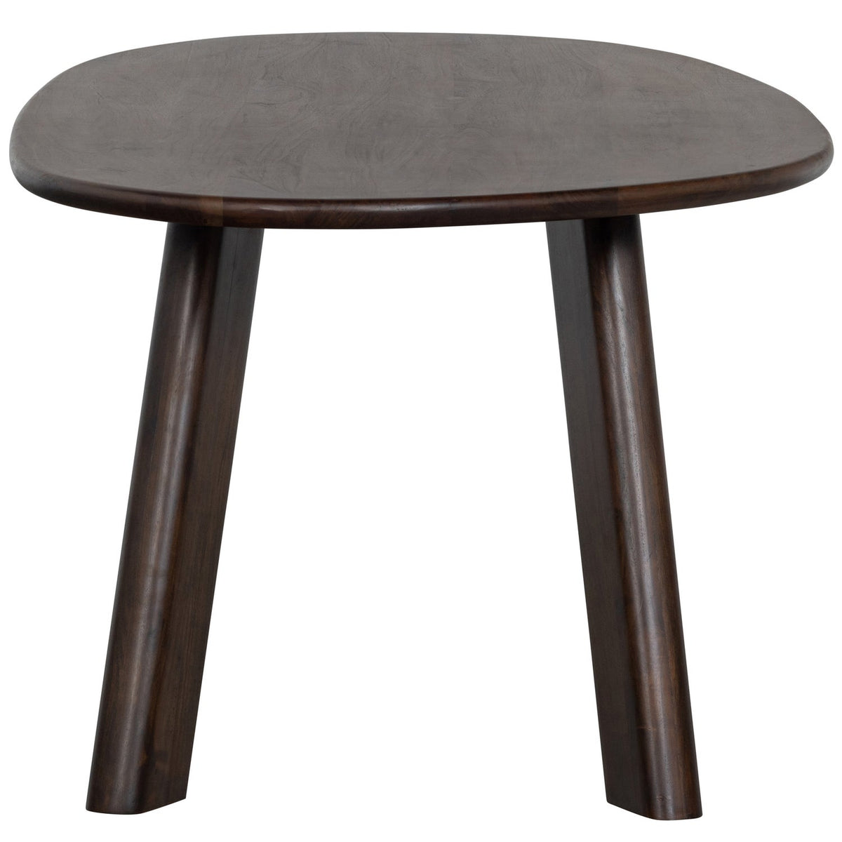 Roundly Eettafel/Bureau Mango Hout Walnoot 200 X100