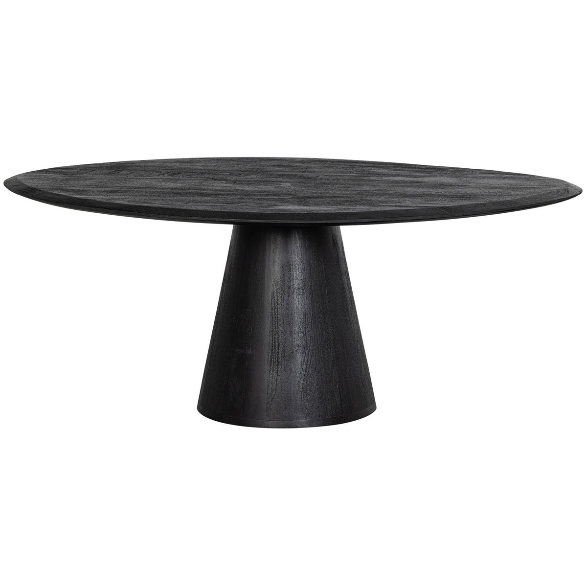 Posture Salontafel Mango Hout Zwart O120 Cm