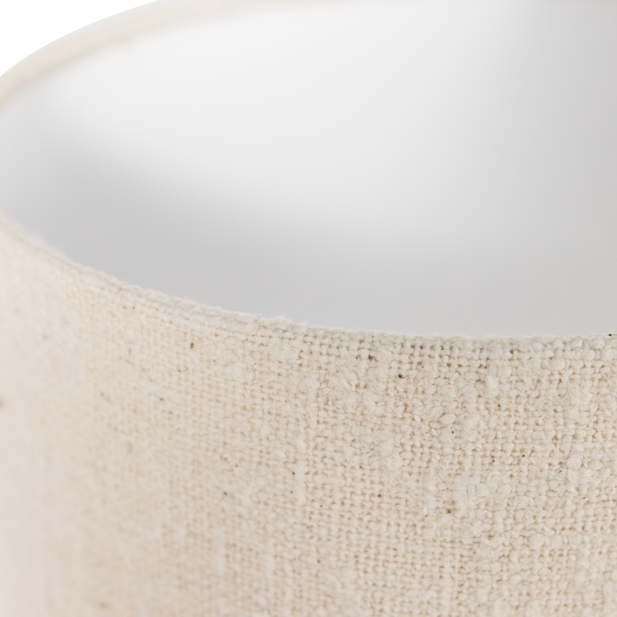Loft Vloerlamp Metaal/Boucle Naturel 130 Xo30 Cm
