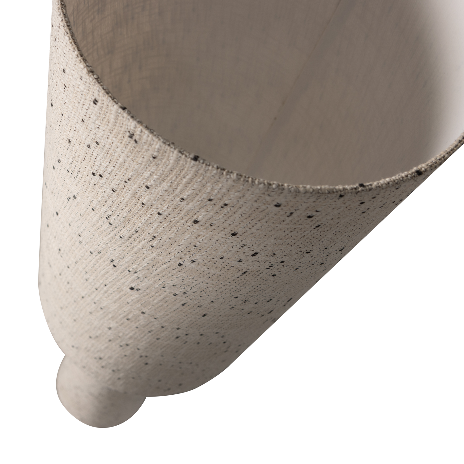 Loft Vloerlamp Metaal/Boucle Naturel Met Stippen 130x O30 Cm