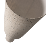 Loft Vloerlamp Metaal/Boucle Naturel Met Stippen 130x O30 Cm