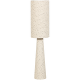 Loft Vloerlamp Metaal/Boucle Naturel Met Stippen 130x O30 Cm