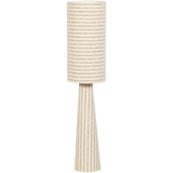 Loft Vloerlamp Metaal/Boucle Naturel Met Strepen 130x O30 Cm