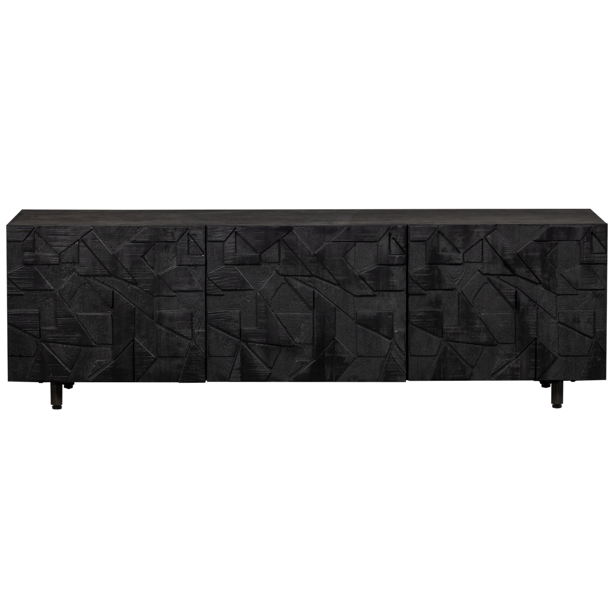 Counter Tv Meubel Mango Zwart