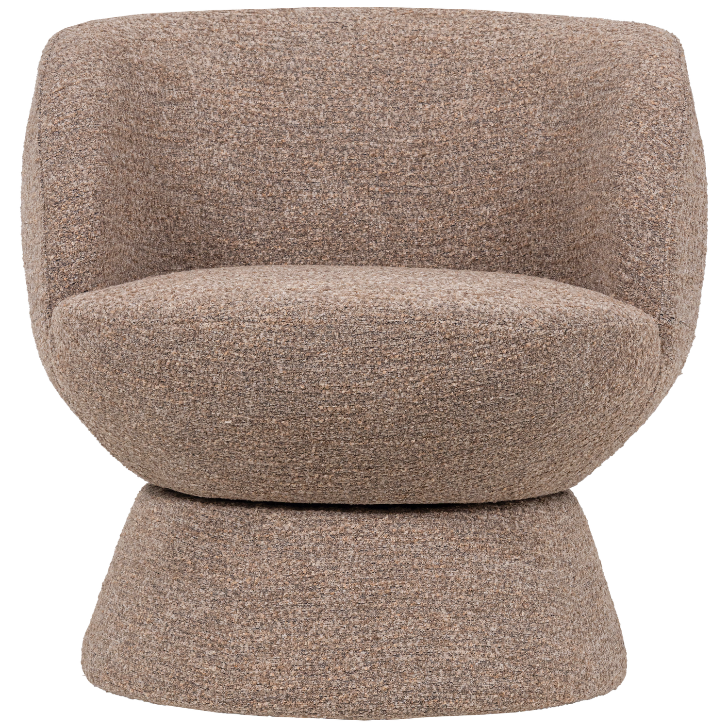 Shuffle Draaifauteuil Bruin Melange