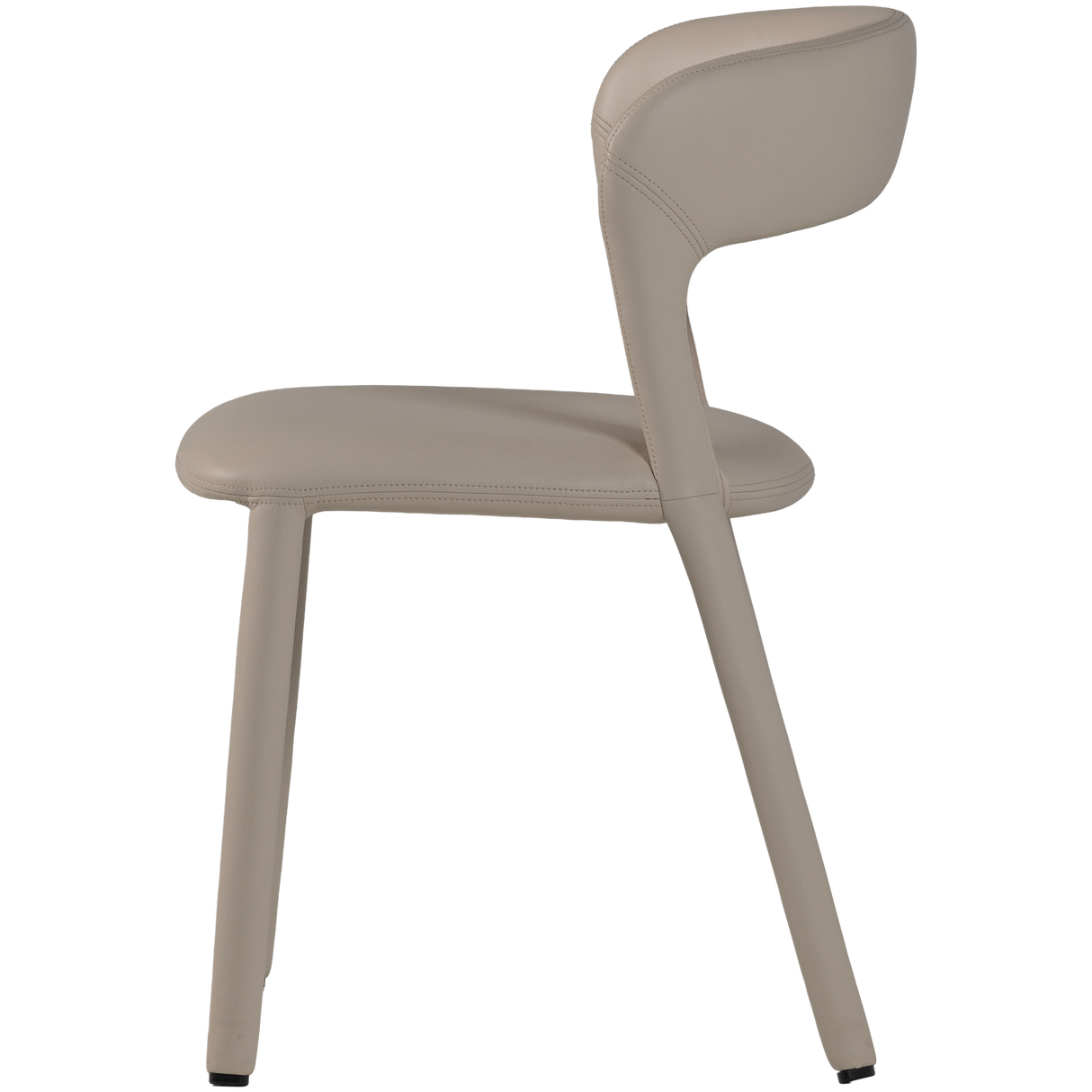 Noble Eetkamerstoel Leerlook Beige