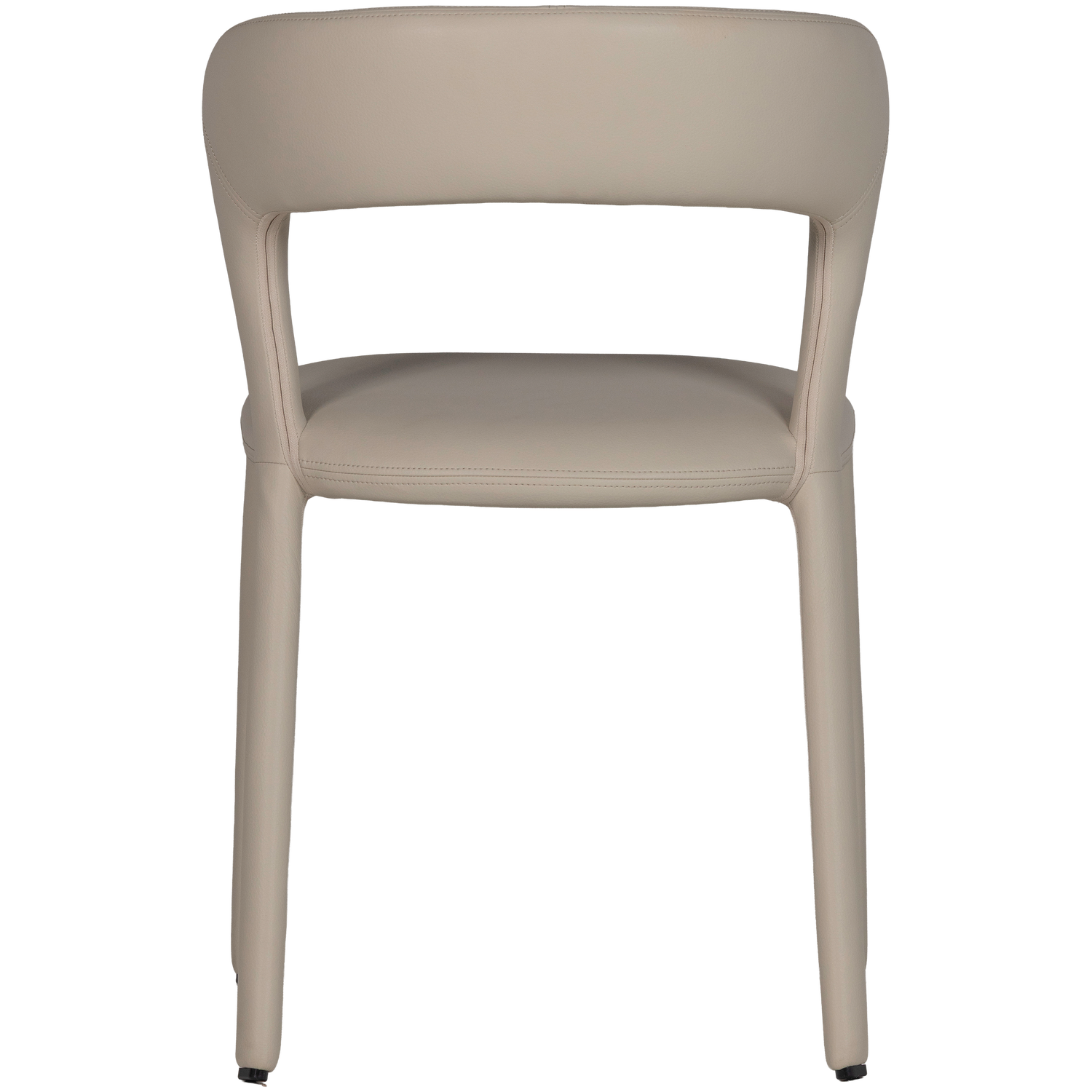Noble Eetkamerstoel Leerlook Beige