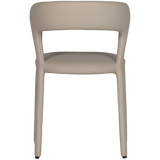 Noble Eetkamerstoel Leerlook Beige