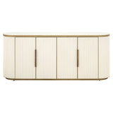 Dressoir Tivoli 4-deurs (White) van Richmond Interiors – Luxe comfort op maat van PureWonen. Vraag naar de beste prijs.